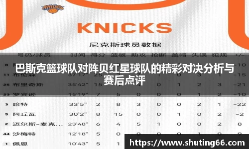 巴斯克篮球队对阵贝红星球队的精彩对决分析与赛后点评